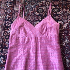 Shimmery purple Loft Sundress